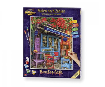 Schipper 609130903 MNZ - Buntes Café, Malen nach Zahlen